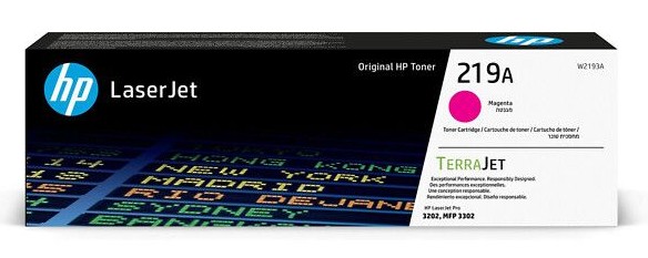 LASERVÄRIKASETTI HP 219A W2193A PUNAINEN 1,2K