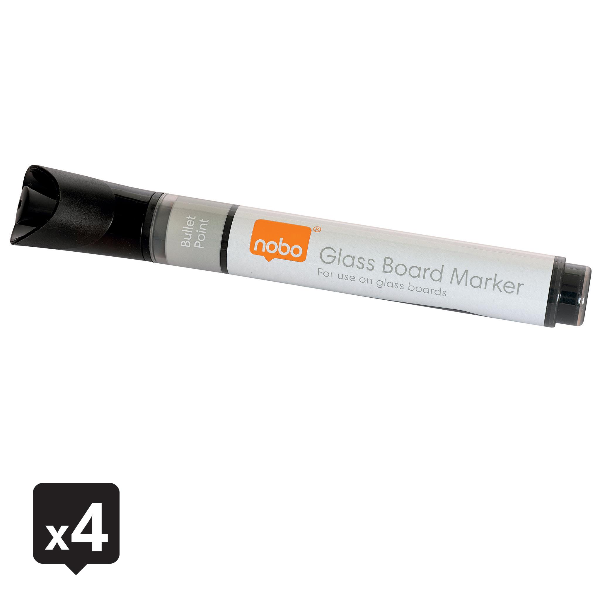 LASITAULUKYNÄ NOBO 4KPL MUSTA LIQUID INK - Image 7