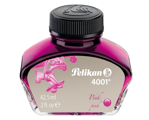 TÄYTEKYNÄN MUSTE 62,5 ML PINKKI PELIKAN