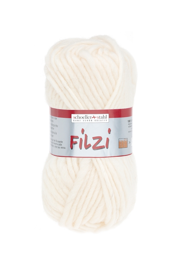 NEULELANKA FILZI LUONNON VALKOINEN 50G