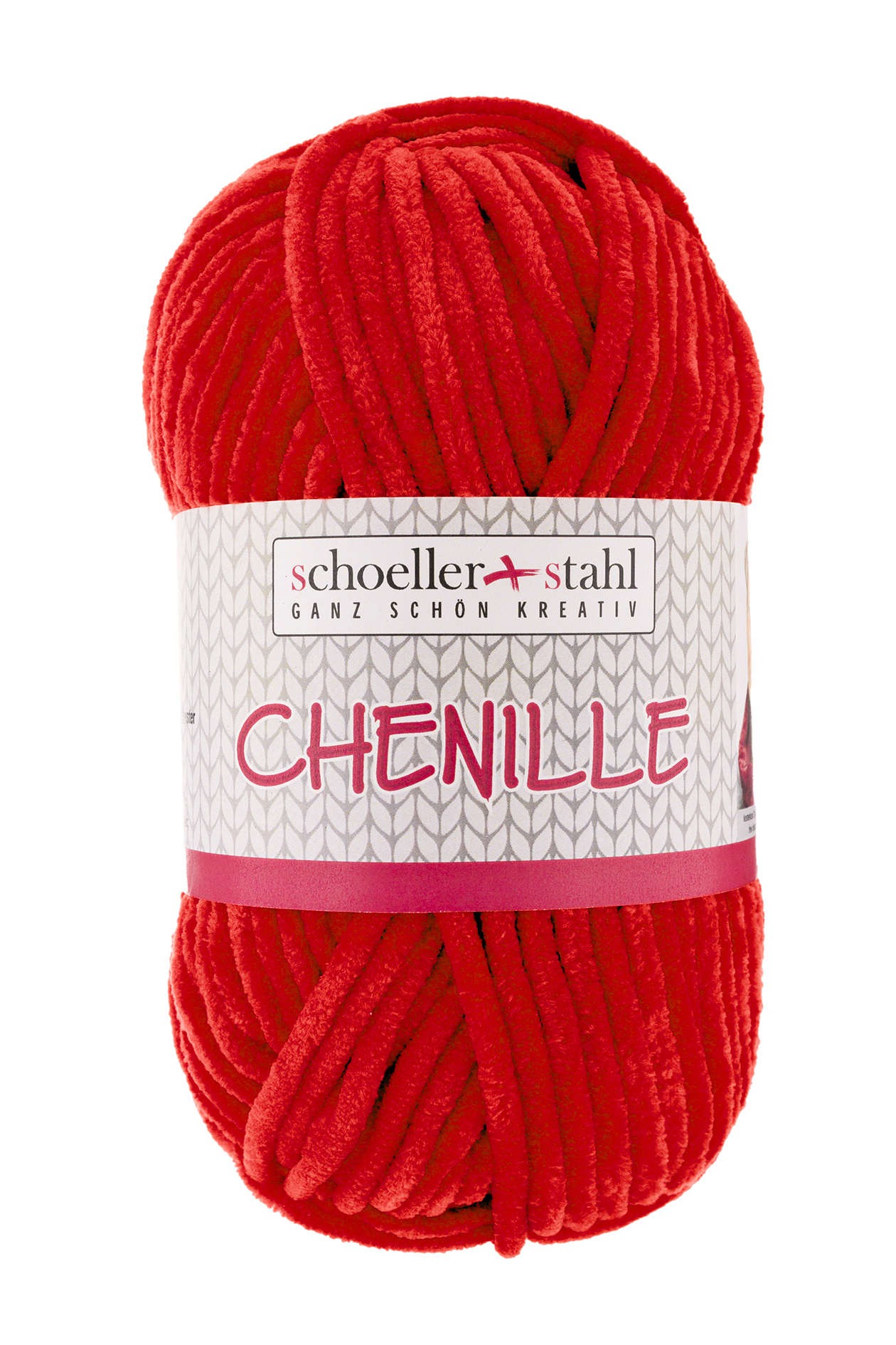 NEULELANKA CHENILLE PUNAINEN 100G