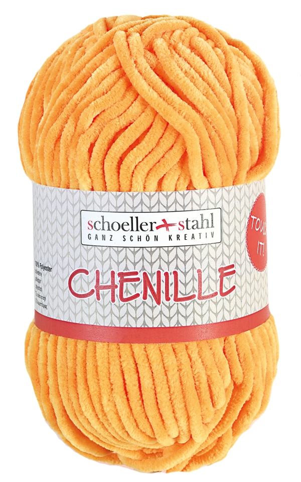 NEULELANKA CHENILLE AURINGON KELTAINEN 100G