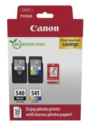 CANON PG-540, CL-541 MUSTEPATRUUNA PVP