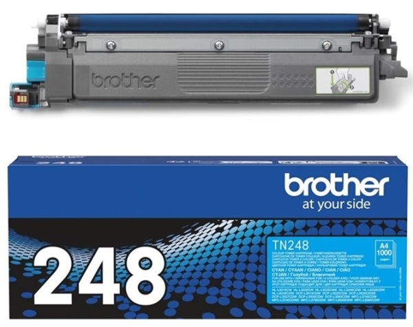 LASERVÄRIKASETTI BROTHER TN-248C SININEN 1K