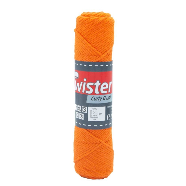 PUUVILLALANKA CURLY UNI ORANSSI 50G