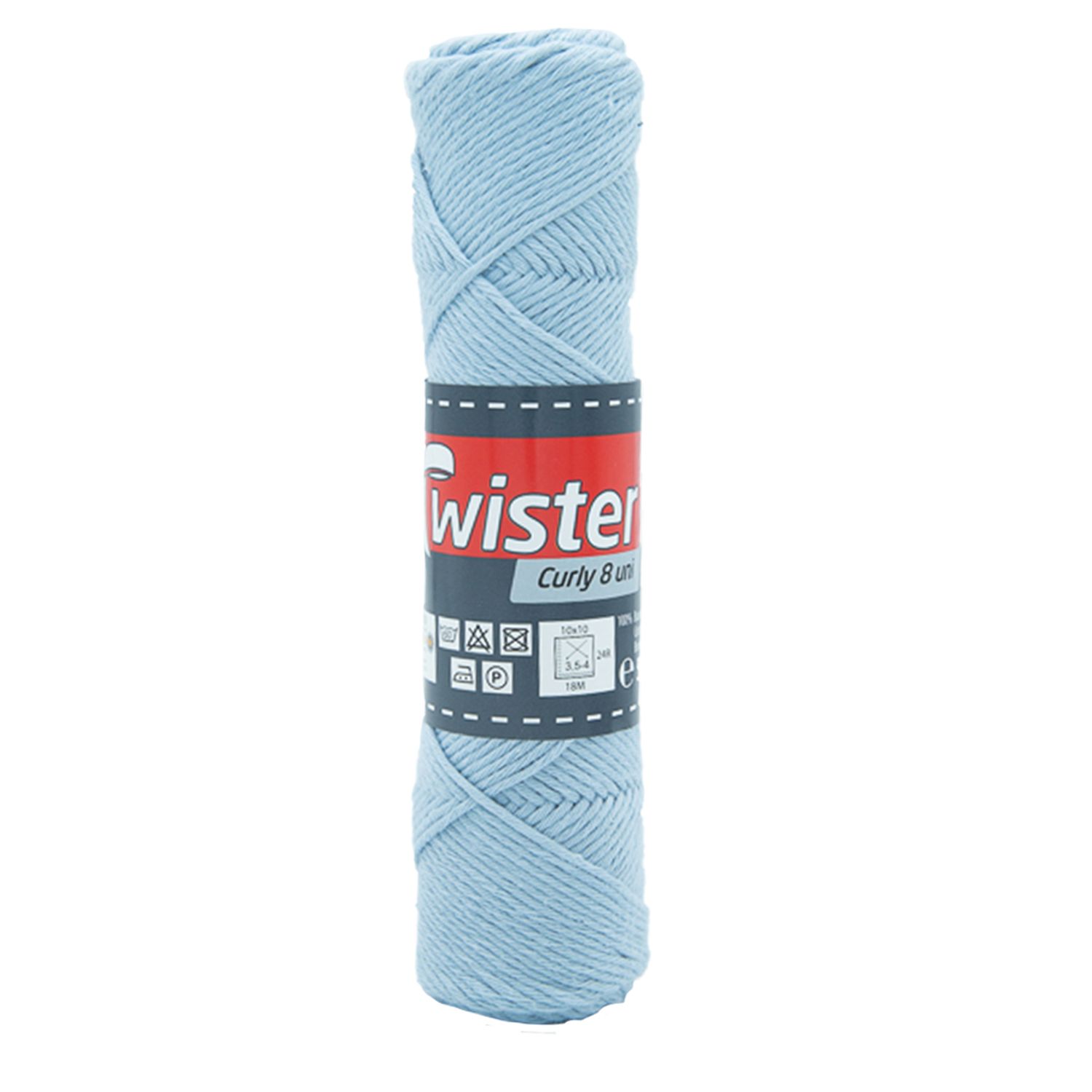 PUUVILLALANKA CURLY UNI VAALEANSININEN 50G