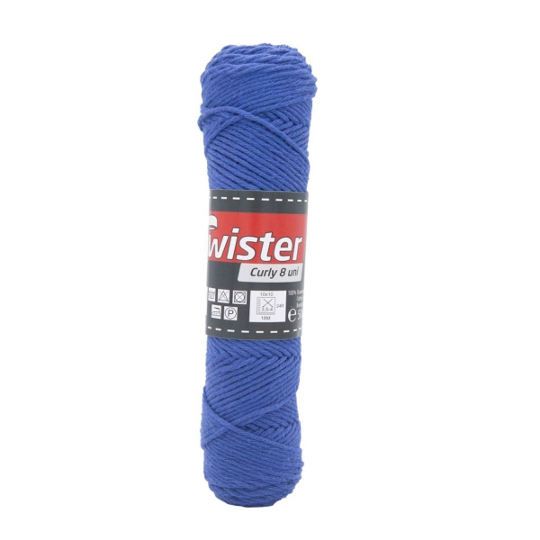PUUVILLALANKA CURLY UNI SININEN 50G