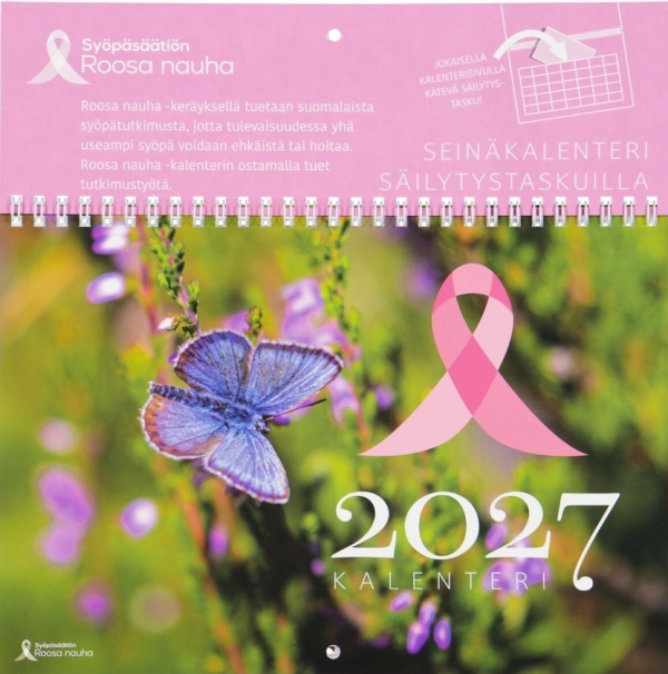 MAPPIKALENTERI ROOSA NAUHA 2027 FSC