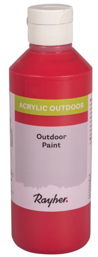 ASKARTELUMAALI 250 ML PUNAINEN RAYHER