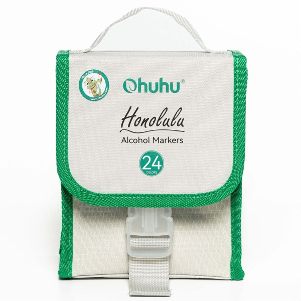 OHUHU HONOLULU 24 KPL PERUS VÄRIT, BRUSH & CHISEL