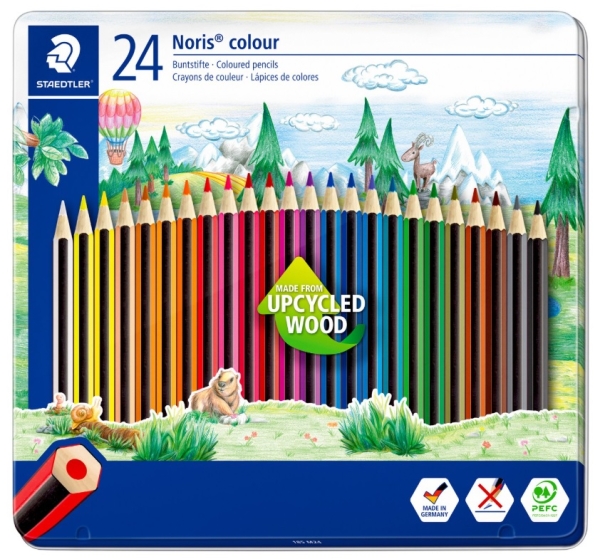 PUUVÄRIT NORIS COLOUR 24 KPL STAEDTLER