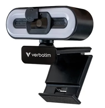 WEB-KAMERA FULL HD, AUTOFOCUS MUSTA, VALOLLA VERBATIM