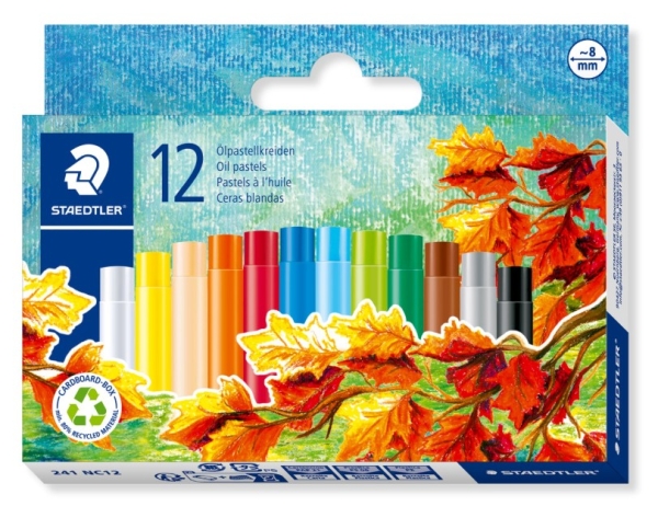 ÖLJYPASTELLILIIDUT NORIS CLUB 12 KPL STAEDTLER