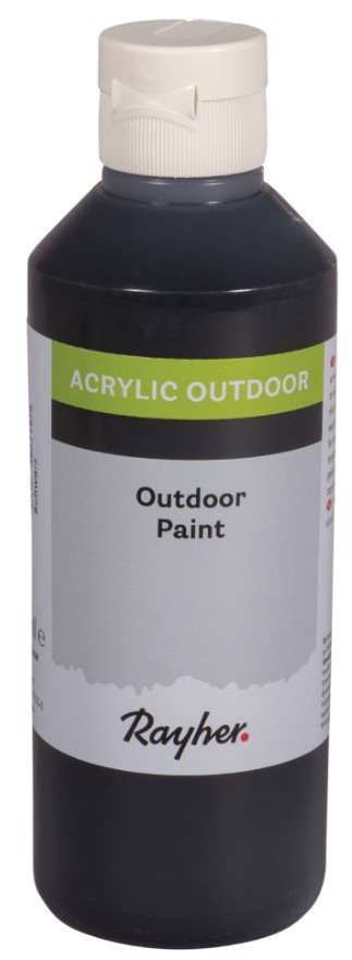 ASKARTELUMAALI 250 ML MUSTA RAYHER