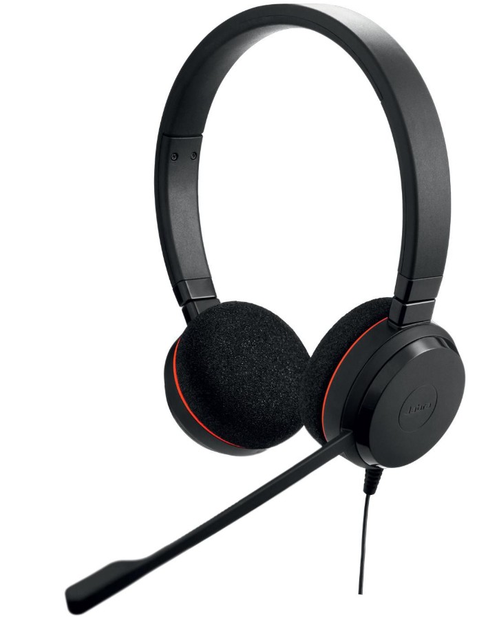 KUULOKEMIKROFONI JABRA EVOLVE 20, STEREO, MS, USB-C/USB-A
