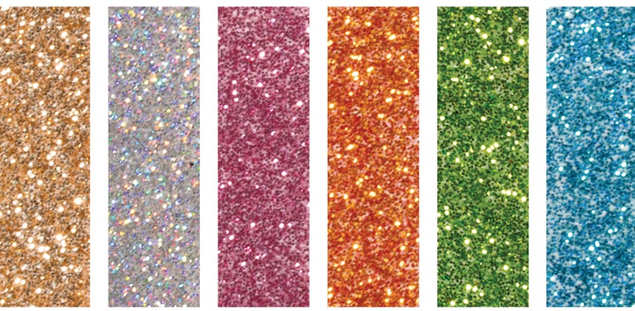 KIMALLEJAUHE BIO-GLITTER LAJITELMA 6 X 2G,SATEENKAARI - Image 2