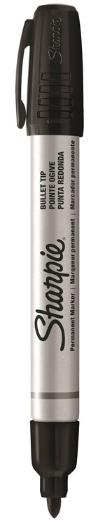 HUOPAKYNÄ SHARPIE PRO PYÖREÄ 1,5MM MUSTA