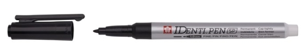 MERKINTÄKYNÄ SAKURA INDENTI-PEN FINE 1,2MM MUSTA